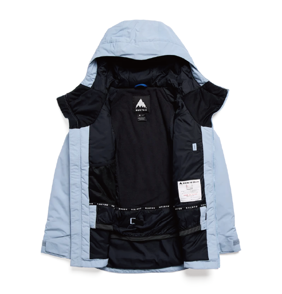 BURTON ウェア バートン  Kids' Burton Hillslope 2L Jacket Dusty Blue 2431310AGB 26-27 スノーボードウェア 日本正規品