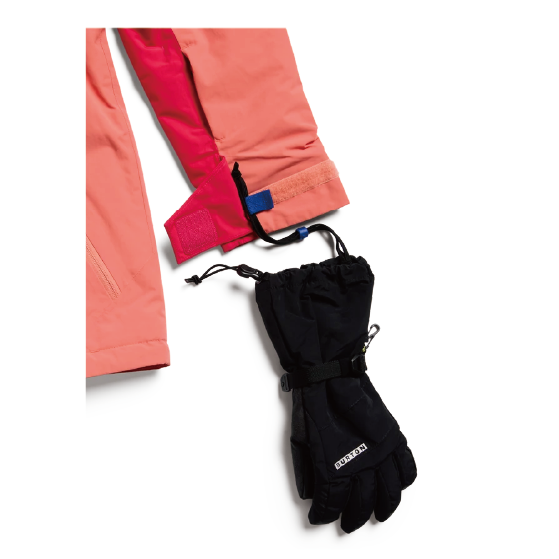 BURTON ウェア バートン  Kids' Burton Hillslope 2L Jacket Peach Echo/Azalea Pink 2431310E5Q 26-27 スノーボードウェア 日本正規品