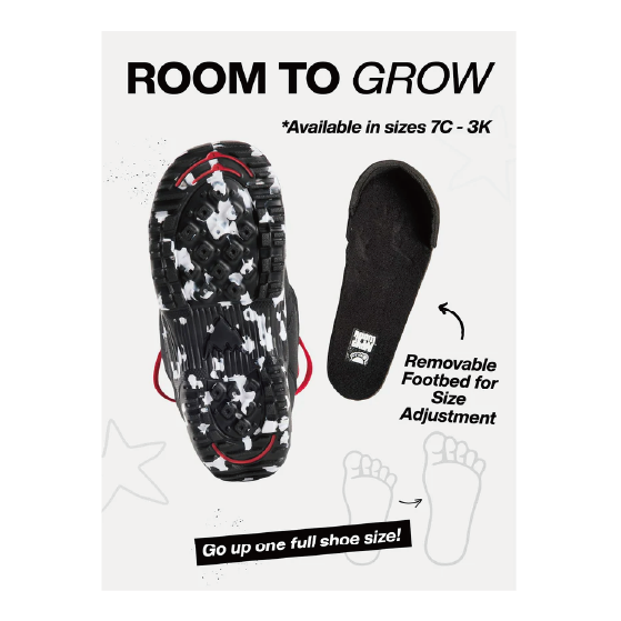 BURTON ブーツ バートン  Kids' Grom BOA Black 1508913A02 26-27 スノーボードブーツ 日本正規品