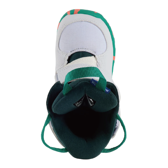 BURTON ブーツ バートン  Kids' Mini Grom White 1064514A50 26-27 スノーボードブーツ 日本正規品