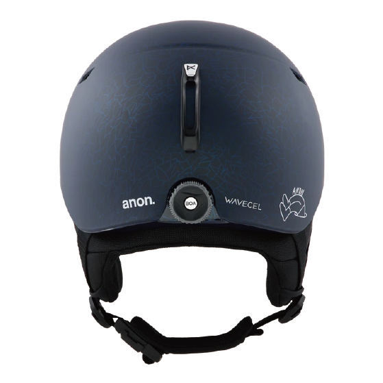 ANON ヘルメット アノン  Kids' Oslo WaveCel®  Ski & Snowboard Helmet Light Blue Midnight Crackle 2357114FAU 26-27 スノーボードヘルメット 日本正規品