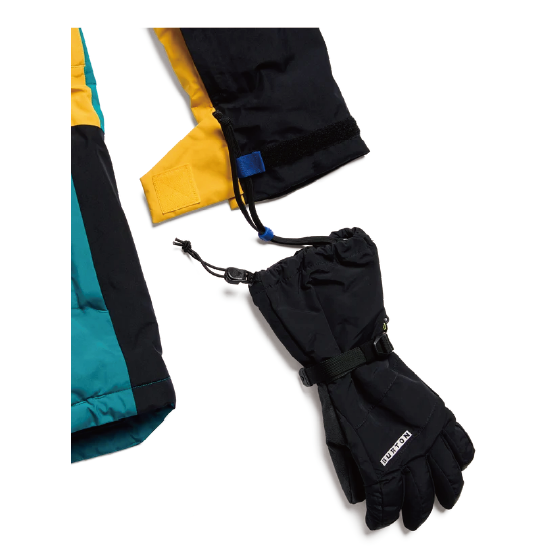 BURTON ウェア バートン  Kids' Powline GORE-TEX 2L Jacket Pacific Teal/Goldenrod/True Black 2336512FAA 26-27 スノーボードウェア 日本正規品