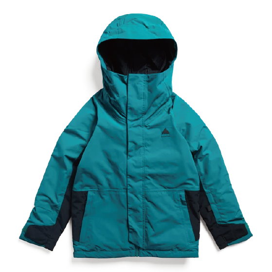 BURTON ウェア バートン  Kids' Skimmer 2L Jacket Pacific Teal/True Black 2431510E6N 26-27 スノーボードウェア 日本正規品