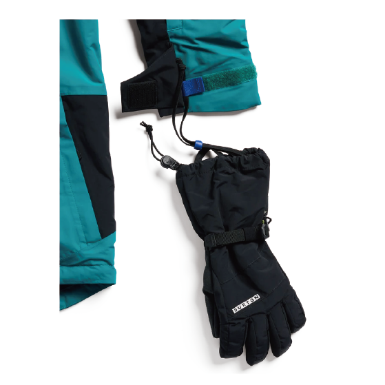 BURTON ウェア バートン  Kids' Skimmer 2L Jacket Pacific Teal/True Black 2431510E6N 26-27 スノーボードウェア 日本正規品