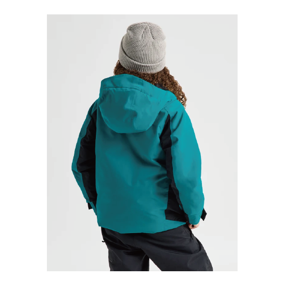 BURTON ウェア バートン  Kids' Skimmer 2L Jacket Pacific Teal/True Black 2431510E6N 26-27 スノーボードウェア 日本正規品