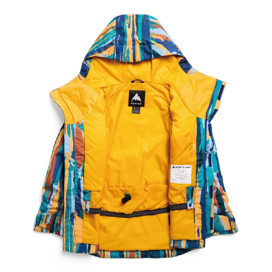 BURTON ウェア バートン  Kids' Skimmer 2L Jacket Paint Stripe 2431510E6A 26-27 スノーボードウェア 日本正規品