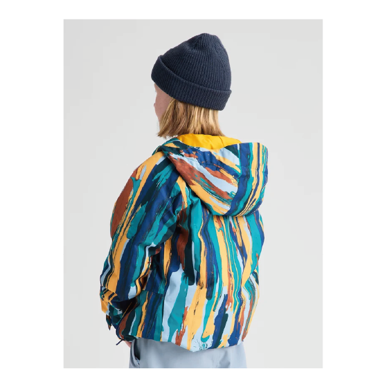 BURTON ウェア バートン  Kids' Skimmer 2L Jacket Paint Stripe 2431510E6A 26-27 スノーボードウェア 日本正規品