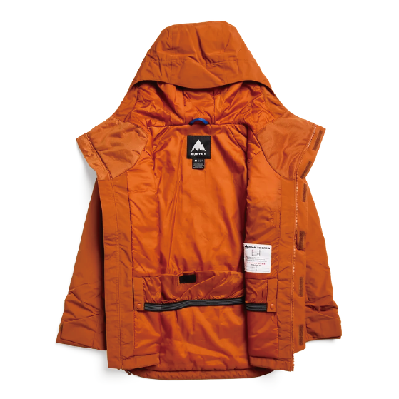 BURTON ウェア バートン  Kids' Skimmer 2L Jacket Spiced Chai 2431510E9W 26-27 スノーボードウェア 日本正規品