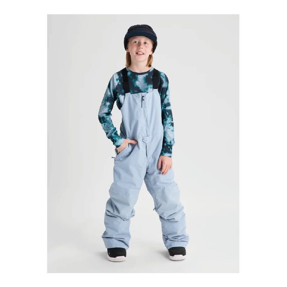 BURTON ウェア バートン  Kids' Skylar 2L Bib Pants Dusty Blue 1715019AGB 26-27 スノーボードウェア 日本正規品