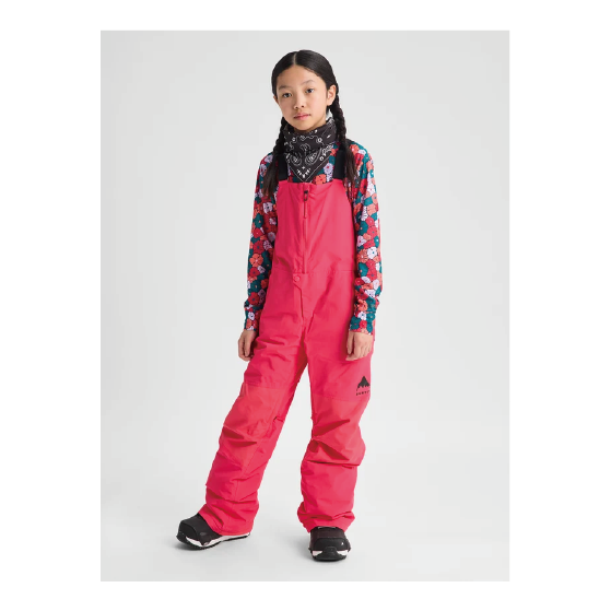 BURTON ウェア バートン  Kids' Skylar 2L Bib Pants Azalea Pink 1715018AGO 26-27 スノーボードウェア 日本正規品