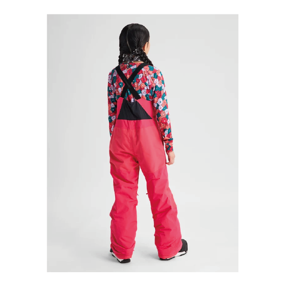 BURTON ウェア バートン  Kids' Skylar 2L Bib Pants Azalea Pink 1715018AGO 26-27 スノーボードウェア 日本正規品