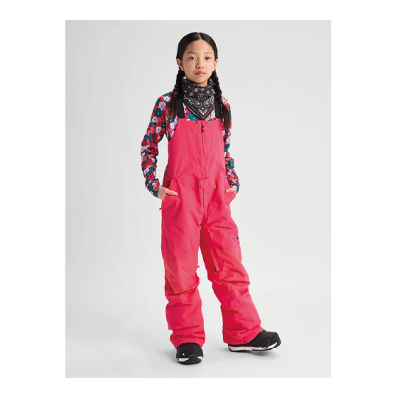 BURTON ウェア バートン  Kids' Skylar 2L Bib Pants Azalea Pink 1715018AGO 26-27 スノーボードウェア 日本正規品