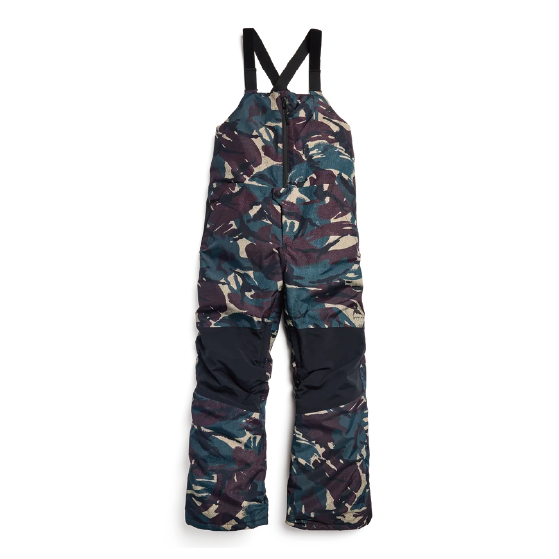 BURTON ウェア バートン  Kids' Skylar 2L Bib Pants Seersucker Camo 1715018E0E 26-27 スノーボードウェア 日本正規品