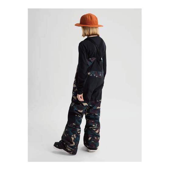BURTON ウェア バートン  Kids' Skylar 2L Bib Pants Seersucker Camo 1715018E0E 26-27 スノーボードウェア 日本正規品