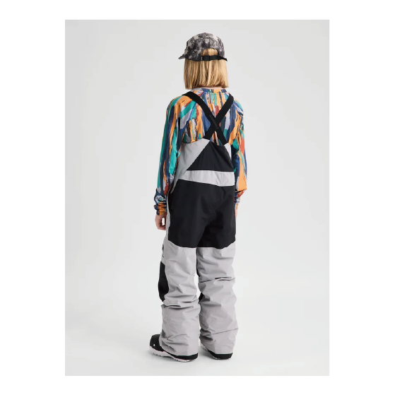 BURTON ウェア バートン  Kids' Skylar 2L Bib Pants Silver Sconce 1715018ABF 26-27 スノーボードウェア 日本正規品
