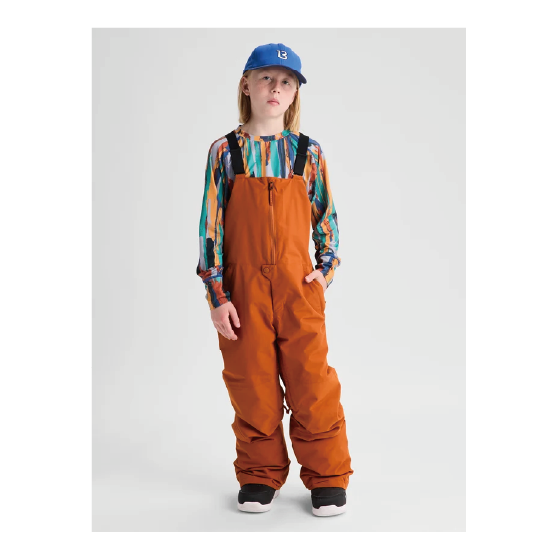 BURTON ウェア バートン  Kids' Skylar 2L Bib Pants Spiced Chai 1715018E9W 26-27 スノーボードウェア 日本正規品