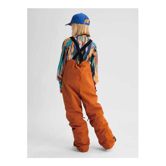 BURTON ウェア バートン  Kids' Skylar 2L Bib Pants Spiced Chai 1715018E9W 26-27 スノーボードウェア 日本正規品