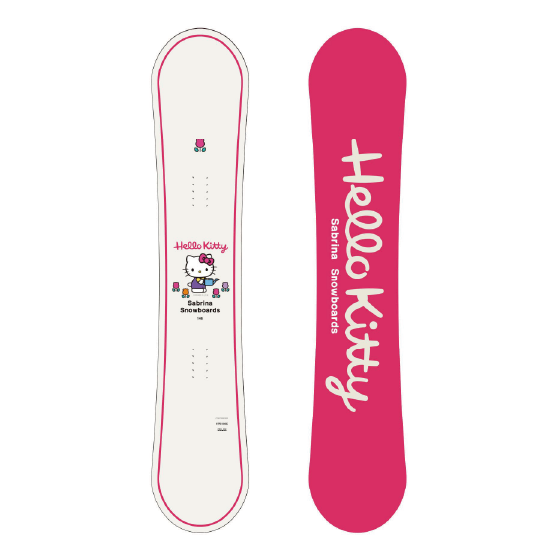 SABRINA サブリナ [sabrina] HELLO KITTY LTD 25-26 スノーボード Gray