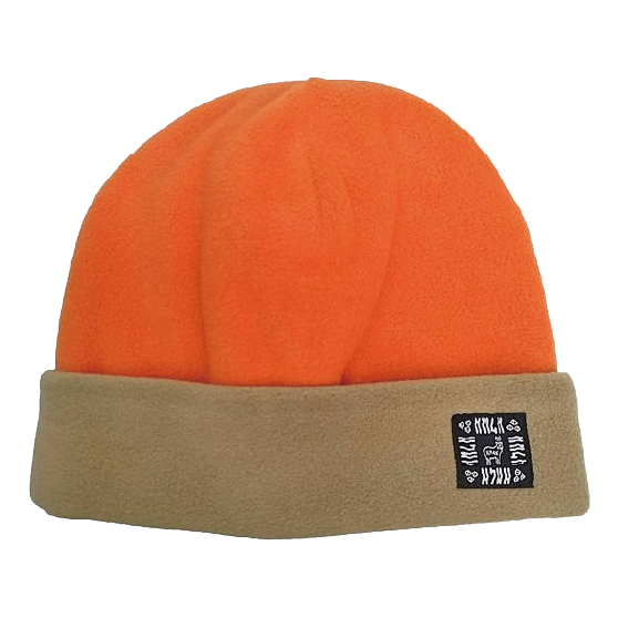 KM4K カモシカ [km4k] KM4K FLEECE CAP 3 23-24 スノーボード キャップ Orange Beige