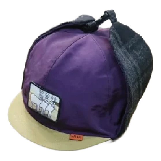 KM4K カモシカ [km4k] KM4K CAP 10 60/40 23-24 スノーボード キャップ Purple Beige