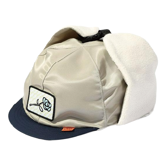 KM4K カモシカ [km4k] KM4K CAP 10 MA-1 MR BIG 23-24 スノーボード キャップ Gray Navy