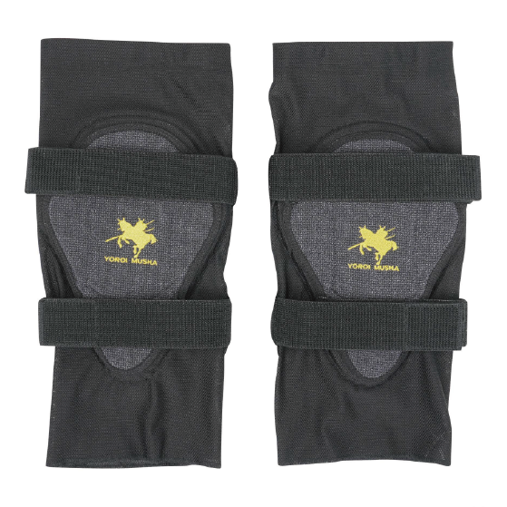 鎧武者 ヨロイムシャ  KNEE PADS(両ﾋｻﾞ)(TOUGH) BK YM-1818 26-27 日本正規品