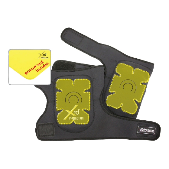 EBS エビス  KNEE WRAP XRD BLACK 4600132 26-27 日本正規品