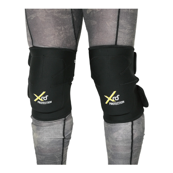 EBS エビス  KNEE WRAP XRD BLACK 4600132 26-27 日本正規品