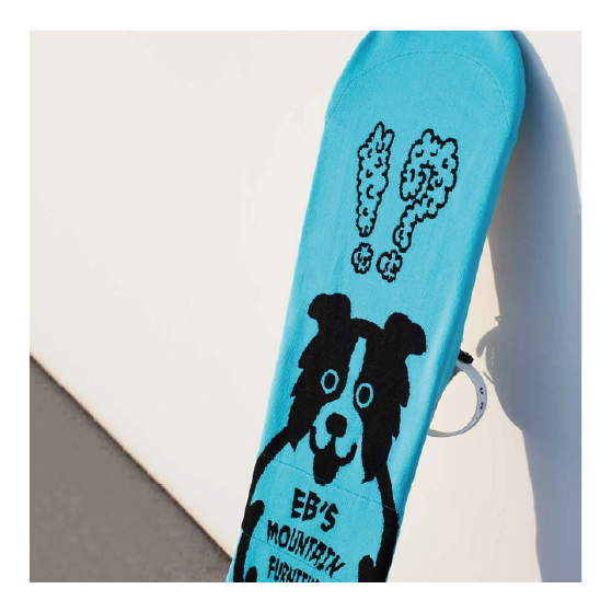 EBS エビス  KNIT COVER DOG CYAN 4600327 26-27 日本正規品