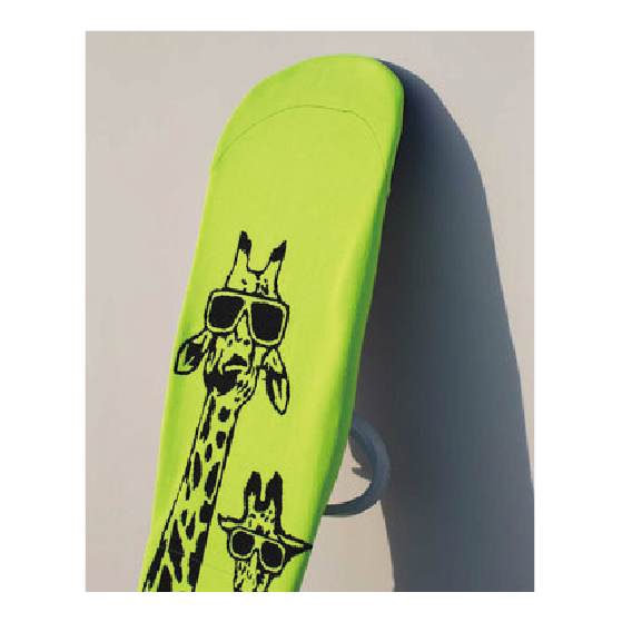 EBS エビス  KNIT COVER GIRAFFE YELLOW 4600330 26-27 日本正規品