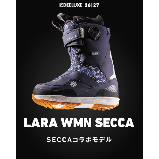 DEELUXE ブーツ  LARA WMN S4 SECCA 26-27 スノーボードブーツ 日本正規品