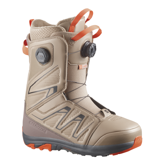 SALOMON ブーツ  LAUNCH BOA SJ BOA Kelp/Brown Lentil/Dragon Fire L49262200 26-27 スノーボードブーツ 日本正規品