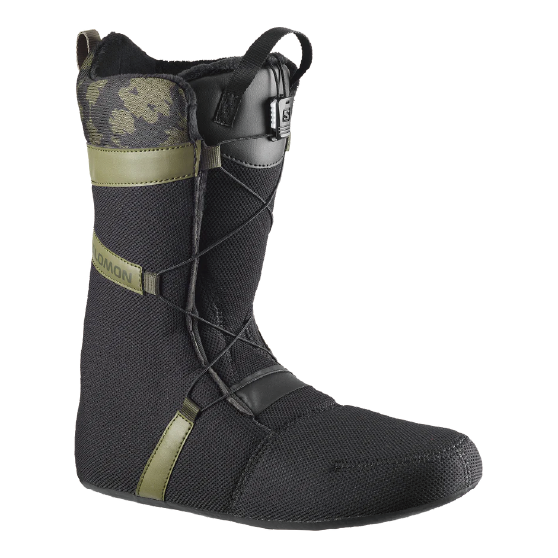 Salomon スノーボードブーツ ブラック/グリーン Salomon VY
