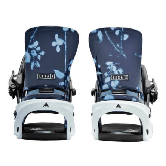 BURTON ビンディング バートン  Women's Lexa X Re:Flex Cyanotype Floral/White 2223114FBD 26-27 バインディング 日本正規品