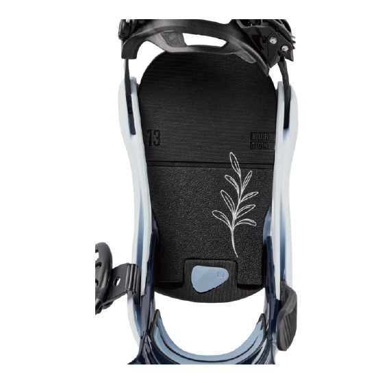 BURTON ビンディング バートン  Women's Lexa X Re:Flex Cyanotype Floral/White 2223114FBD 26-27 バインディング 日本正規品