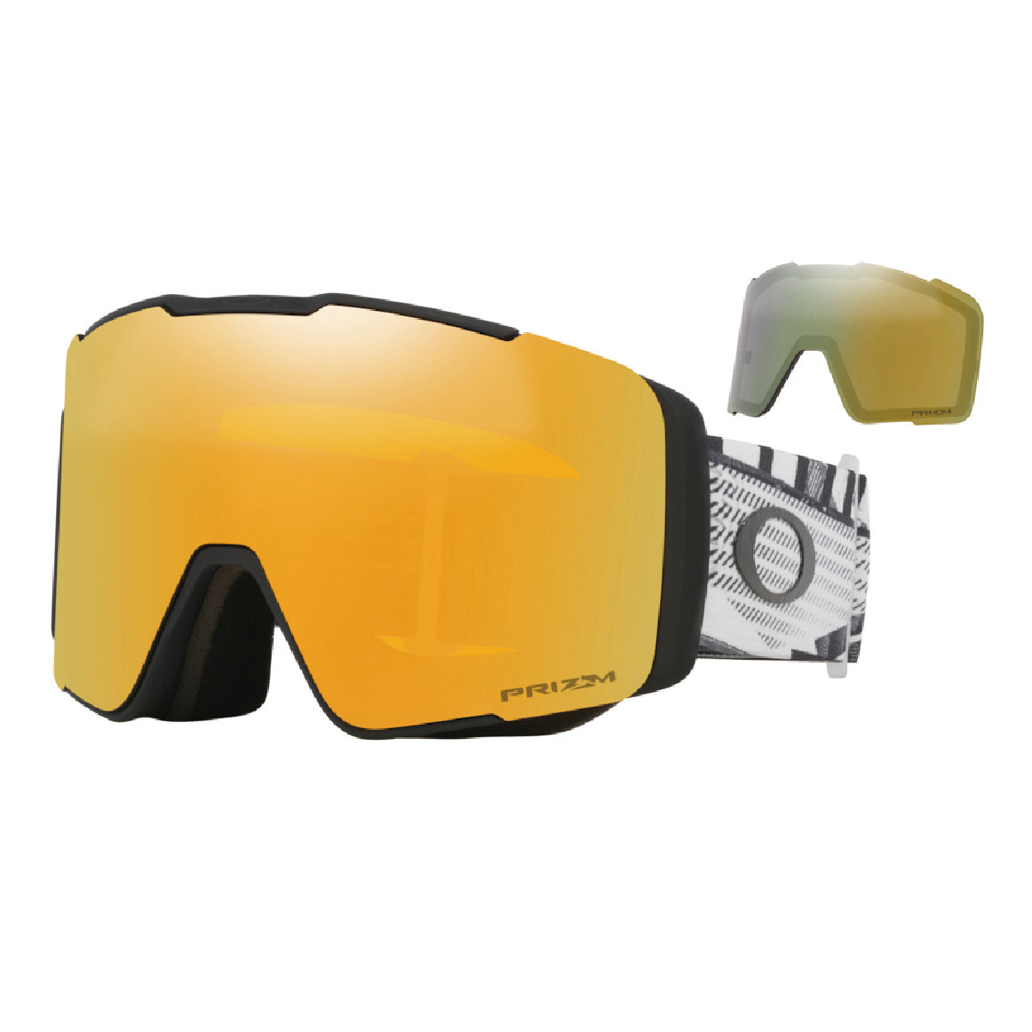 スノーボード ゴーグル オークリー OAKLEY LINE MINER PRO L ASIA BLACK FORGE 25-26 送料無料 日本正規品