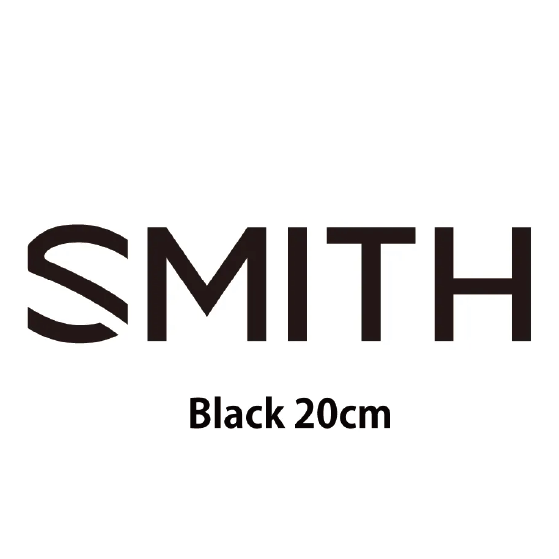 SMITH スミス  LOGO CUTTING
(切り字ﾀｲﾌﾟ) BLACK 010940211 26-27 日本正規品