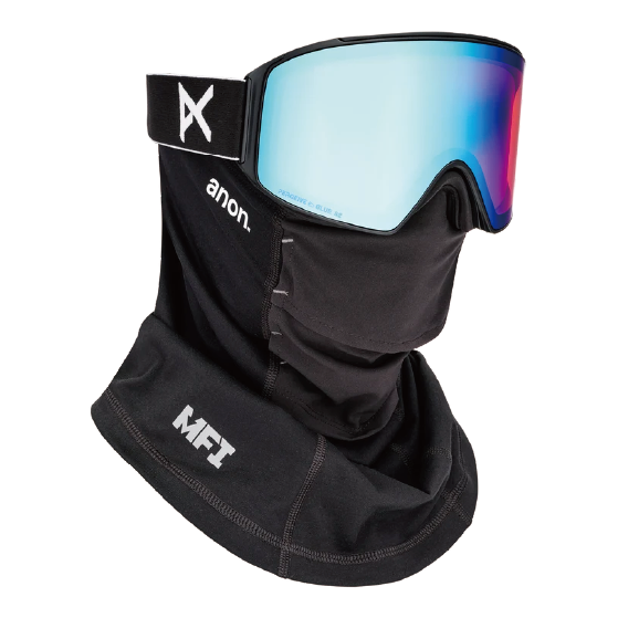 ANON ゴーグル アノン  M4 Goggles (Cylindrical) + Bonus Lens + MFI® Face Mask Black 2035417Z53 26-27 スノーボードゴーグル 日本正規品