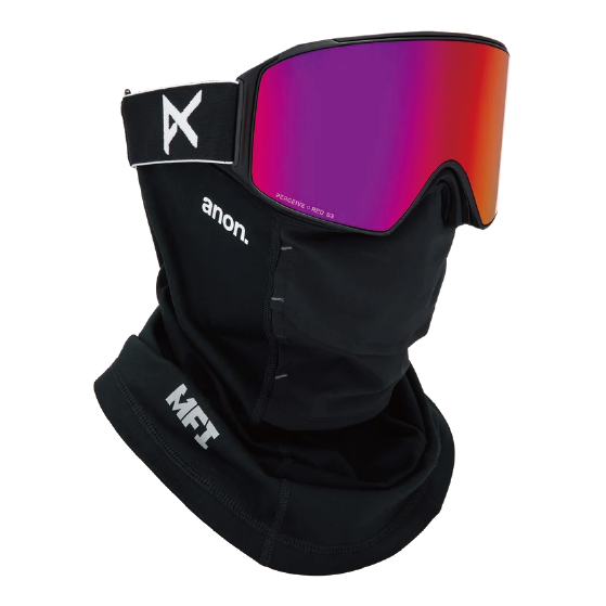 ANON ゴーグル アノン  M4 Goggles (Cylindrical) + Bonus Lens + MFI® Face Mask Black 2035417Z58 26-27 スノーボードゴーグル 日本正規品