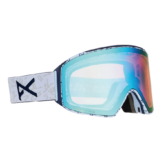 ANON ゴーグル アノン  M4 Goggles (Cylindrical) + Bonus Lens + MFI® Face Mask Lb Midnight Gus 203541718X 26-27 スノーボードゴーグル 日本正規品