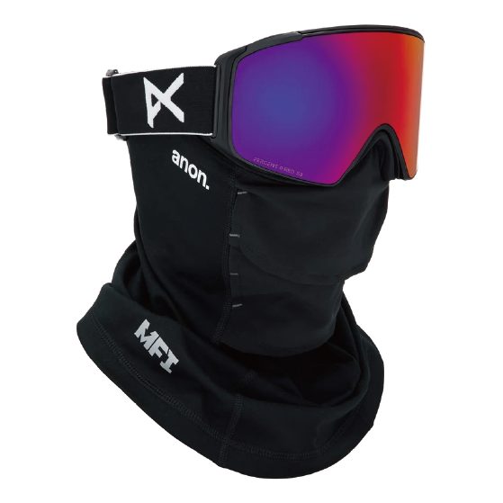ANON ゴーグル アノン  M4S Goggles (Cylindrical) + Bonus Lens + MFI® Face Mask Black 2357713Z58 26-27 スノーボードゴーグル 日本正規品