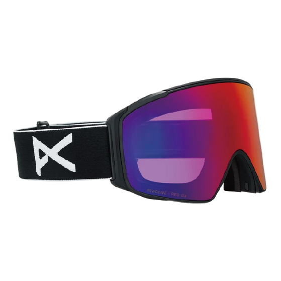ANON ゴーグル アノン  M4S Goggles (Cylindrical) + Bonus Lens + MFI® Face Mask Black 2357713Z58 26-27 スノーボードゴーグル 日本正規品