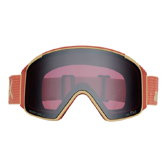 ANON ゴーグル アノン  M4S Goggles (Cylindrical) + Bonus Lens + MFI® Face Mask Terracotta 2357713FDG 26-27 スノーボードゴーグル 日本正規品