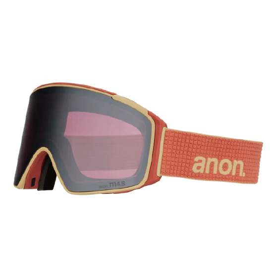 ANON ゴーグル アノン  M4S Goggles (Cylindrical) + Bonus Lens + MFI® Face Mask Terracotta 2357713FDG 26-27 スノーボードゴーグル 日本正規品