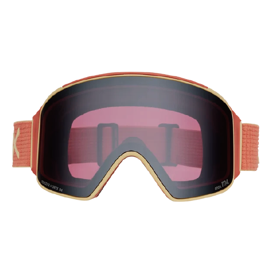 ANON ゴーグル アノン  M4 Goggles (Cylindrical) + Bonus Lens + MFI® Face Mask Terracotta 2035417FDG 26-27 スノーボードゴーグル 日本正規品