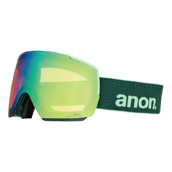 ANON ゴーグル アノン  M5 Goggles + Bonus Lens + MFI® Face Mask Brunswick Green 2394312FBU 26-27 スノーボードゴーグル 日本正規品