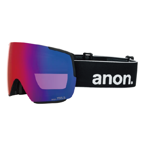 ANON ゴーグル アノン  M5S Goggles + Bonus Lens + MFI® Face Mask Black 2394712Z58 26-27 スノーボードゴーグル 日本正規品