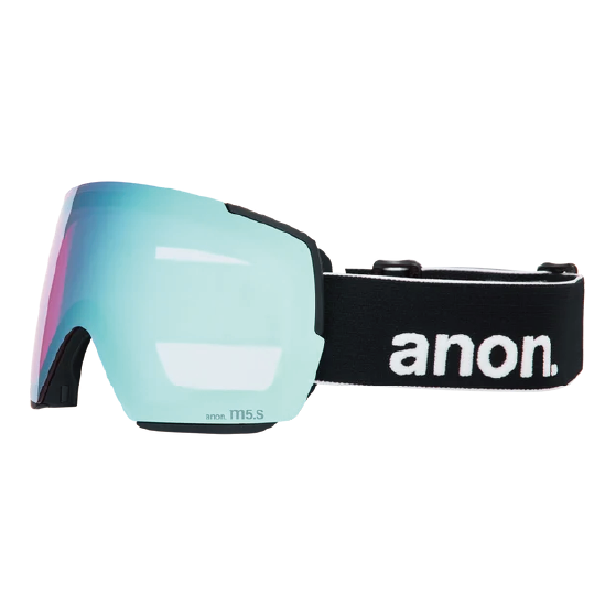 ANON ゴーグル アノン  M5S Goggles + Bonus Lens + MFI® Face Mask Black 2394712Z53 26-27 スノーボードゴーグル 日本正規品