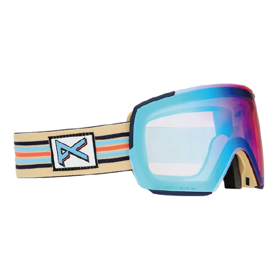 ANON ゴーグル アノン  M5S Goggles + Bonus Lens + MFI® Face Mask Vintage 2394712FAY 26-27 スノーボードゴーグル 日本正規品