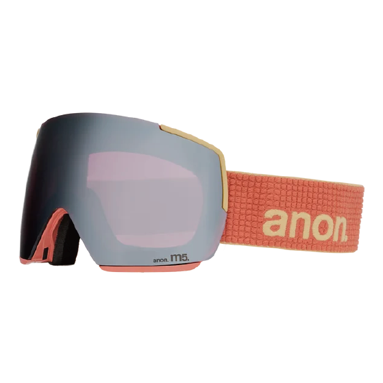 ANON ゴーグル アノン  M5 Goggles + Bonus Lens + MFI® Face Mask Terracotta 2394312FDG 26-27 スノーボードゴーグル 日本正規品